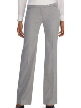 Bcbgmaxazria wool blend pants in gray